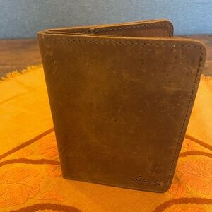 Saddleback Leather Tobacco Brown Passport Wallet